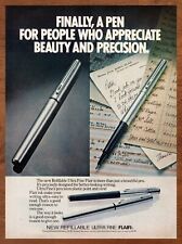 1981 Refillable Ultra Fine Flair Pen Vintage Print Ad/Poster 80s Retro Pop Art picture