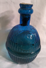 Antique 1870's Cornflower Blue Harden's Star Fire Extinguisher Bottle picture