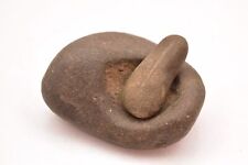 SMALL Northern California Mortar Bowl Pestle Native American-Indian Artifact picture