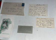 Antique Correspondence from St. Louis MO + A Flower from the Christ Land Monkeys picture