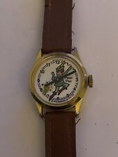 Vintage 1972 Peter Pan Webster With Tinker bell Watch picture