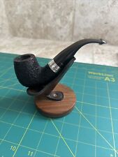 Peterson XL90 Tobacco Pipe Sterling Silver New Old Stock Bent Billiard  picture