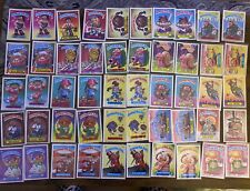 Vintage Garbage Pail Kids 50 Card Lot Includes Rare Puzzled Paul All NM-G picture
