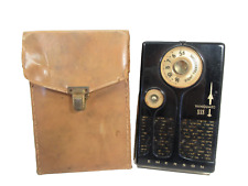 Vintage 1950's Emerson Vanguard 888 Transistor Radio With Case picture