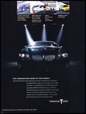 2006 Pontiac GTO 2005 Original Advertisement Car Print Ad J705A picture