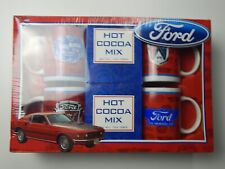 New Ford Gift Box - Cocoa Gift Box with  Four  Ford Mugs picture