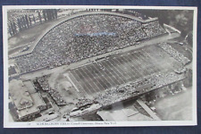 RP Ithaca New York Cornell University Stadium Schoellkopf Field 1948 Postcard picture