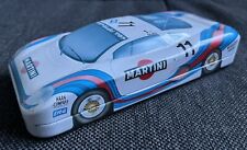 Vintage Jaguar XJ220 Le Mans Tinplate Products Martini Pencil Case Tin Race Car picture