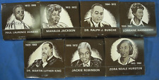 1976 Universal Match Series 1 Set of 7 Dr. Martin Luther King Mahalia Jackson picture