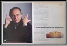 Watch Rolex Quartz Oyster Day Date 18ct Lorin Maazel Advertising 2 Pages 1989 picture