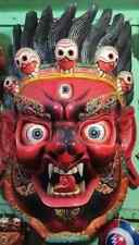 Magnificent Nepal Wooden Big  Bhairab Mask – the “Mask of Annihilation