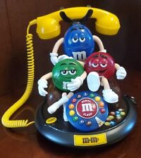 M&Ms Animated Telephone, Lights Up, They All Move & Talk- Excellent Condition  picture