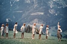 SOUND OF MUSIC JULIE ANDREWS AND KIDS 24x36 inch Poster picture