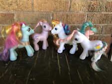 G3 My Little Pony lot of 4 Rainbow Dash, Flutter-shy, Lulabelle, Daffidazey picture