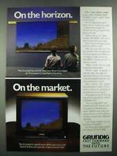 1984 Grundig Hi-Specification 8690 Television Ad - On the Horizon picture