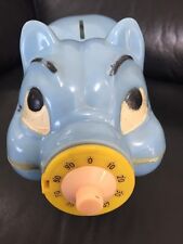 Vintage 1960s Revell Inc. Pig Piggy Bank W/Combination Nose RARE *Ving Fuller picture