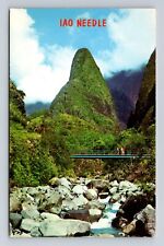 Maui HI-Hawaii, The Iao Needle, Antique, Vintage Souvenir Postcard picture