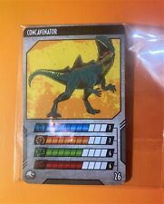 Mattel Jurassic World Dino Rivals Concavenator Trading Card #26 picture