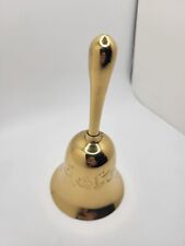 Pure Brass Hotel Bell With Engravings Working Dinner / Desk Bell  picture