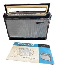 Vintage Philco Radio Super Transglobe B-470 Not Working Needs Rapair  picture