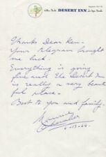 MAURICE CHEVALIER - AUTOGRAPH LETTER SIGNED 06/13/1964 picture