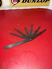 VINTAGE CHESTERMAN NO.1769 FEELER GAUGE 1/1000 INCH,ENGINEERS TOOL,COLLECTABLE picture