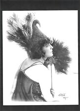 1916 VINTAGE KODAK PHOTO Louise Glaum Publicity Shot Glamour Golden Age Movies picture