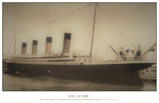 R.M.S. Olympic Maiden Voyage Photo Poster 11 x 17 picture
