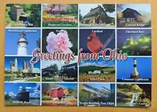 Postcard OH: Greetings from Ohio. Multiview  picture
