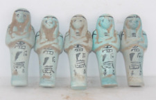 COLLECTION OF 5 RARE ANCIENT EGYPTIAN ANTIQUE 5 Ushabti Shabti Pharaonic Statues picture