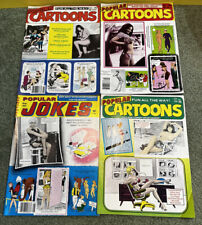 4 1978-80 Magazine Popular Cartoons Jokes Pin-Up~Bill WARD Comic Art & Nudes Lot picture