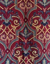 Beautiful 20th C. French Woven Wool Jacquard Fabric (2432) picture
