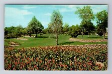 San Angelo TX-Texas, Sunken Garden Park, Antique, Vintage c1964 Postcard picture