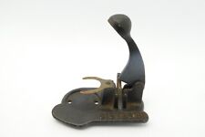 Antique Old Dietzgen Drafting Inkwell Stand Ink Bottle Holder Black Iron MS-62 picture