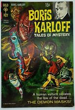 Vintage Boris Karloff Tales of Mystery #24 Gold Key December 1968 Demon Masks🔥 picture