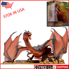 **NEW The Hobbit - McFarlane's Dragons - Smaug Statue, 11 In Long... picture