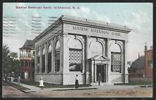 Marine National Bank, Wildwood, New Jersey, Early Postcard, Used in 1909 picture