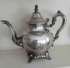 Royal Provincial vintage Oneida heavy silverplate teapot 9