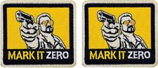 Mark It Zero Big Lebowski Embroidere Morale Patch  | 2PC  3