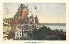 Chateau Frontenac Montreal Canada pm 1955 Postcard picture