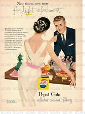 1957 Pepsi Cola Vintage Magazine Ad  'New Times, New Taste'   picture