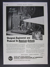1948 RCA 400 16mm Film Projector vintage print Ad picture