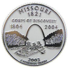 Missouri State Quarter Magnet by Classic Magnets picture