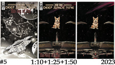 STAR TREK DEEP SPACE NINE DOG OF WAR #5- 1:10+1:25+1:50 VARIANT SET- IDW- VF+/NM picture