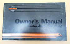 Harley Davidson 1991 Motorcycle Owner's Manual HG-5M-6/91 NICE SHAPE picture