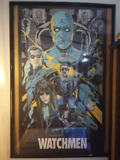 Watchmen Limited Edition Print Poster, MONDO KEN TAYLOR Glow In the Dark Variant picture