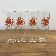 VTG 1950's? Westinghouse Promotional Advertising Drinking Glasses Set of 4 Logo picture