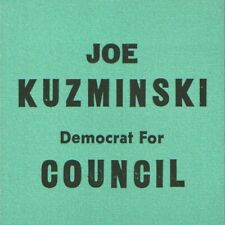 1960s Joseph Joe P Kuzminski City Council Reading Berks County Pennsylvania #5 picture