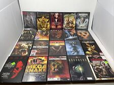 Big lot of 20 vintage Horror Movies on DVD untested as is picture