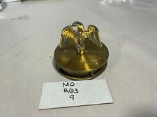 Vintage Swivel  Brass Eagle Desk Top Magnifying Glass picture